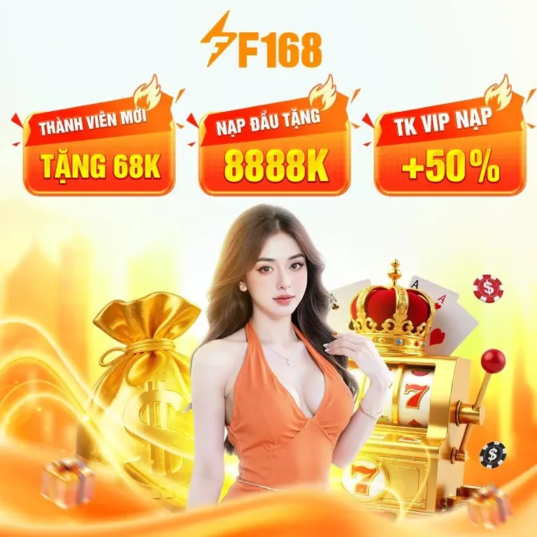 ảnh banner trang chủ f168 slot